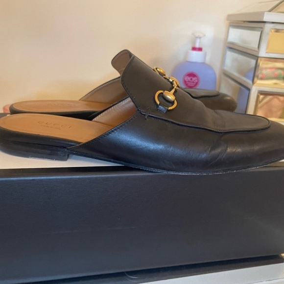 Authentic Gucci Black Loafer Size 41 1/2 (US 7.5) - Picture 6 of 10